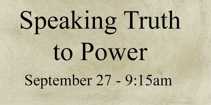 Adult Education - Sept 27 - 9:15am